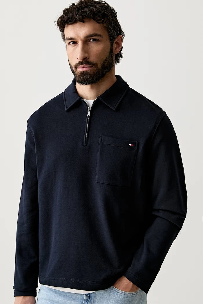 Tommy Hilfiger pamuk erkek sweatshirt