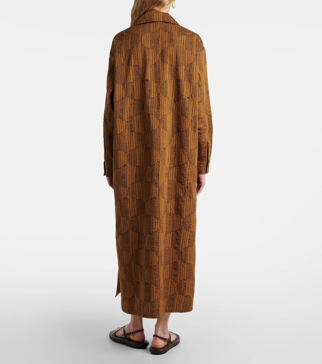 Max Mara - فستان إدويج القطني الطويل