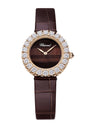 Rose Gold, Diamond and Tiger's Eye L'Heure du Diamant Watch 26mm