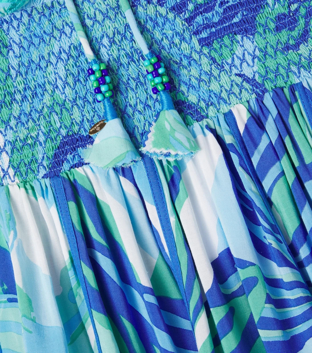 Poupette St Barth Kids - Cycas printed dress