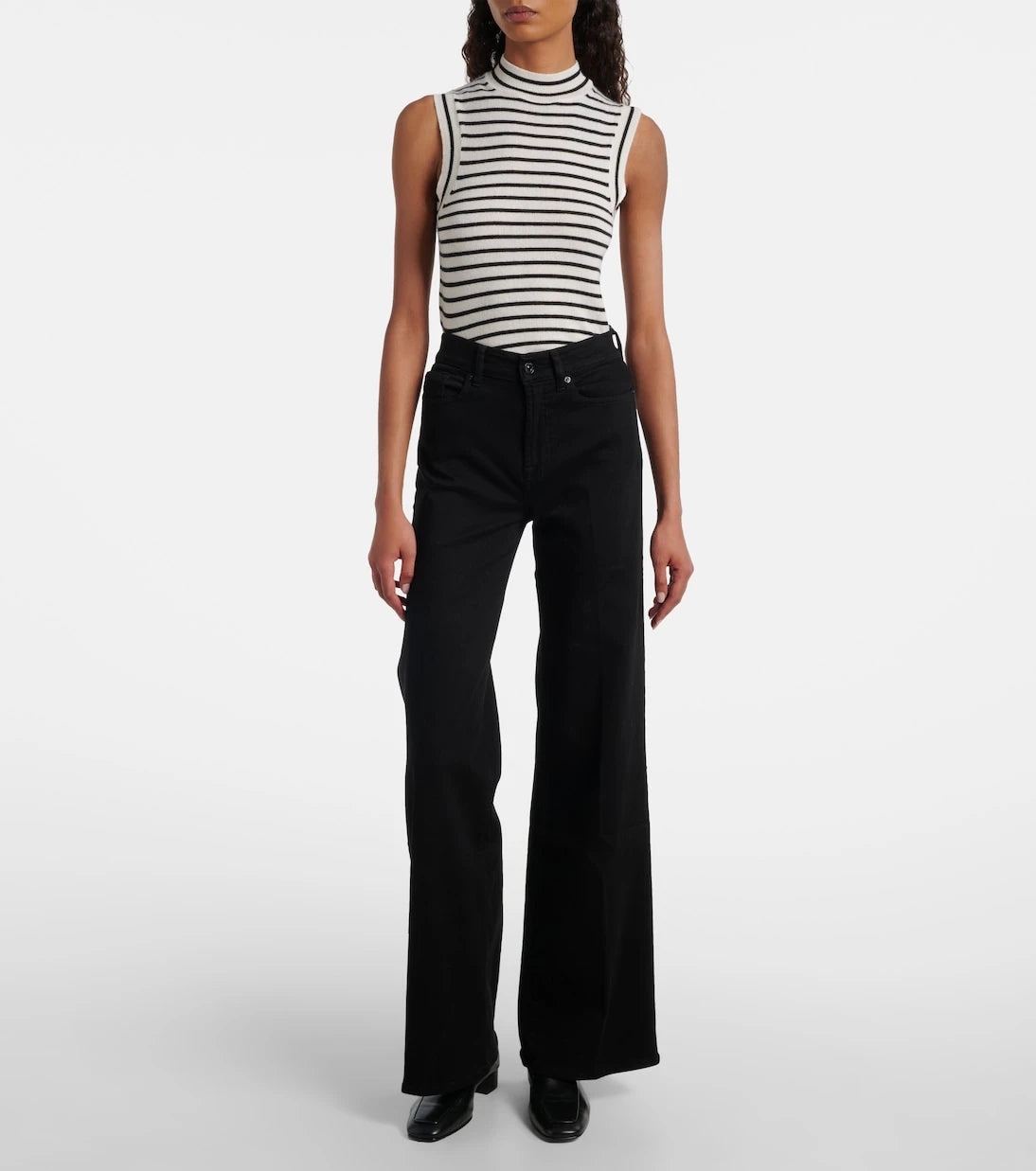 7 For All Mankind - Lotta high-rise wide-leg jeans