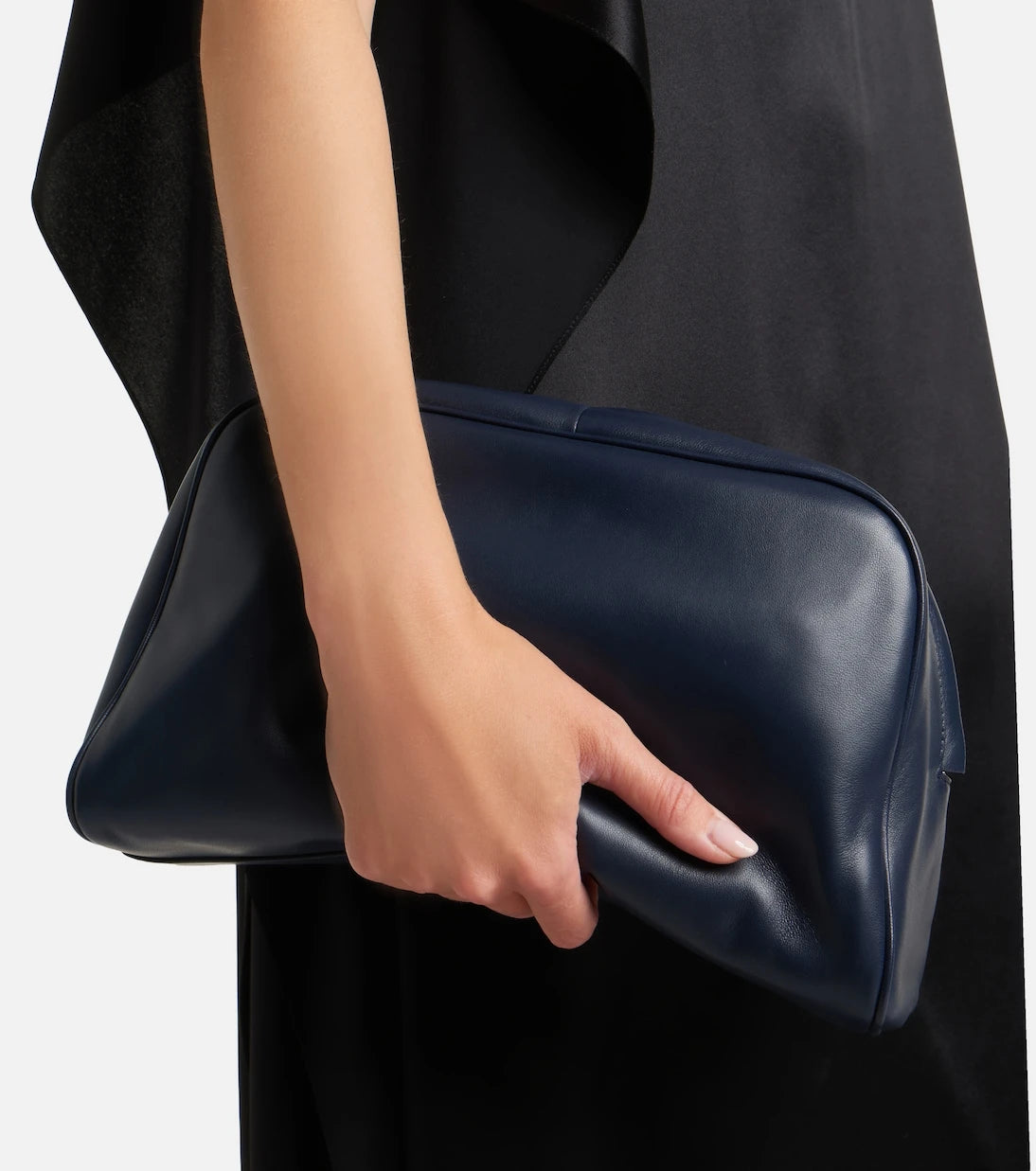 The Row - Leila Small leather clutch
