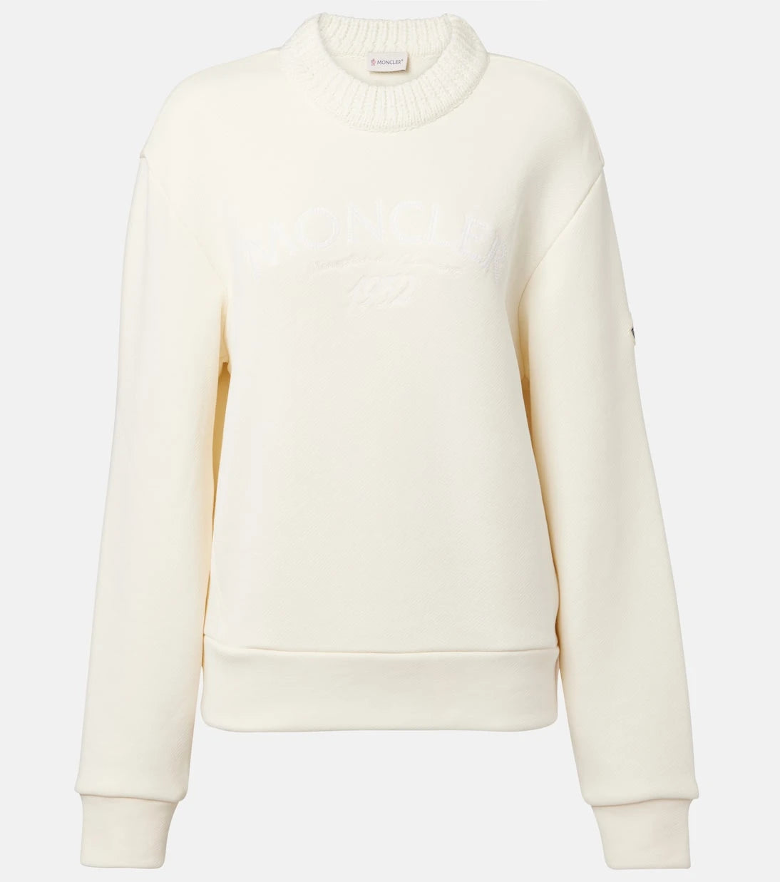 Moncler - Logo cotton-blend sweatshirt
