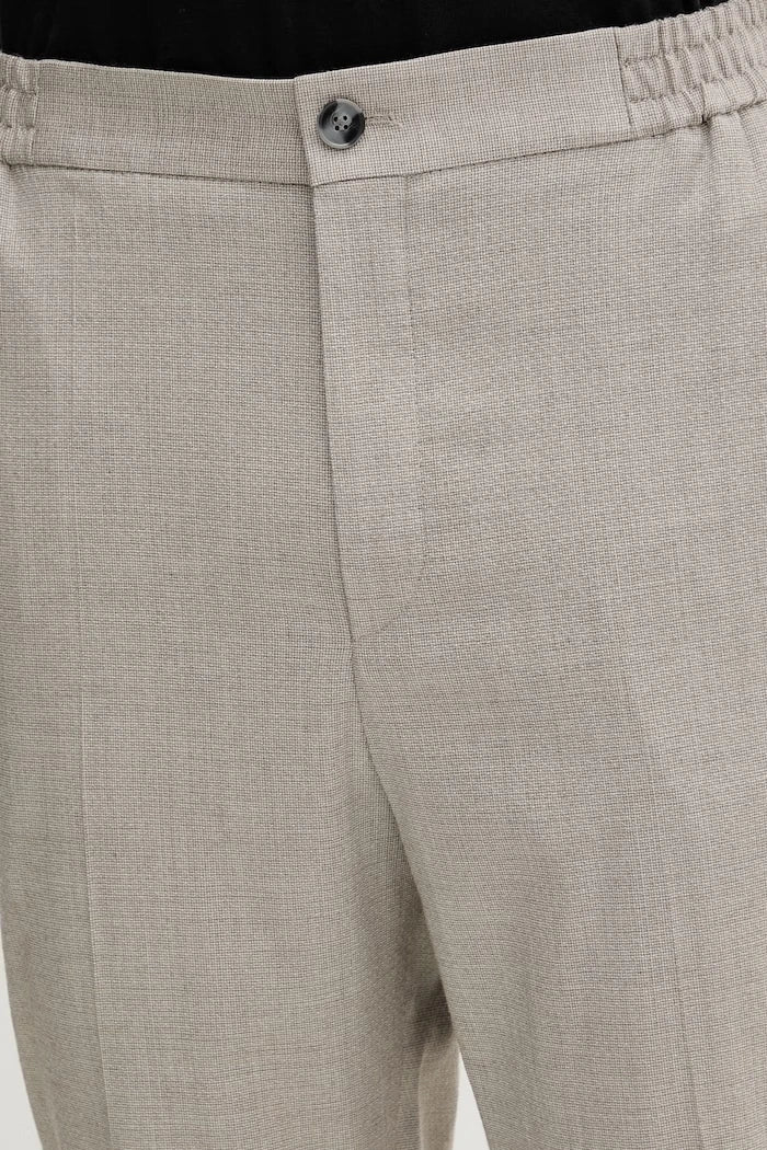 HUGO erkek slim fit yün karışımlı pantolon Gos233F1X