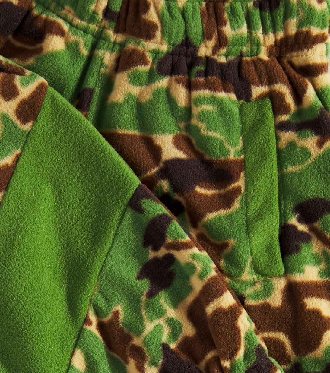 Mini Rodini - Camouflage fleece sweatpants