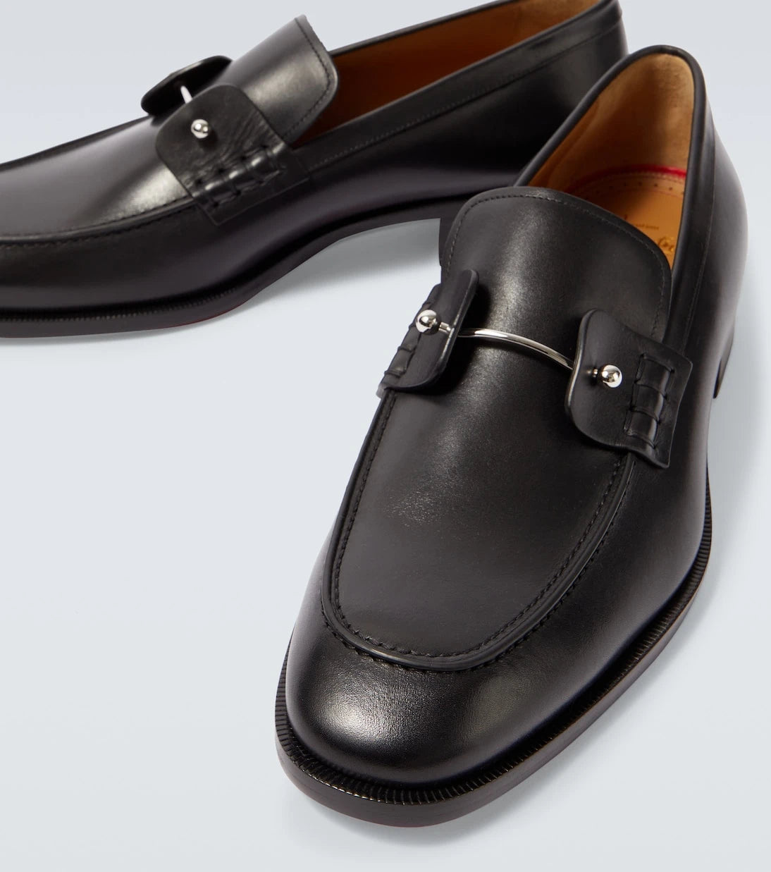 Christian Louboutin - Chambelimoc leather loafers