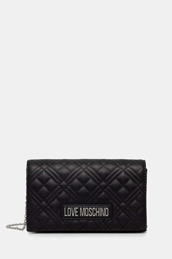 Love Moschino crossbody kadın çantası suni deriden