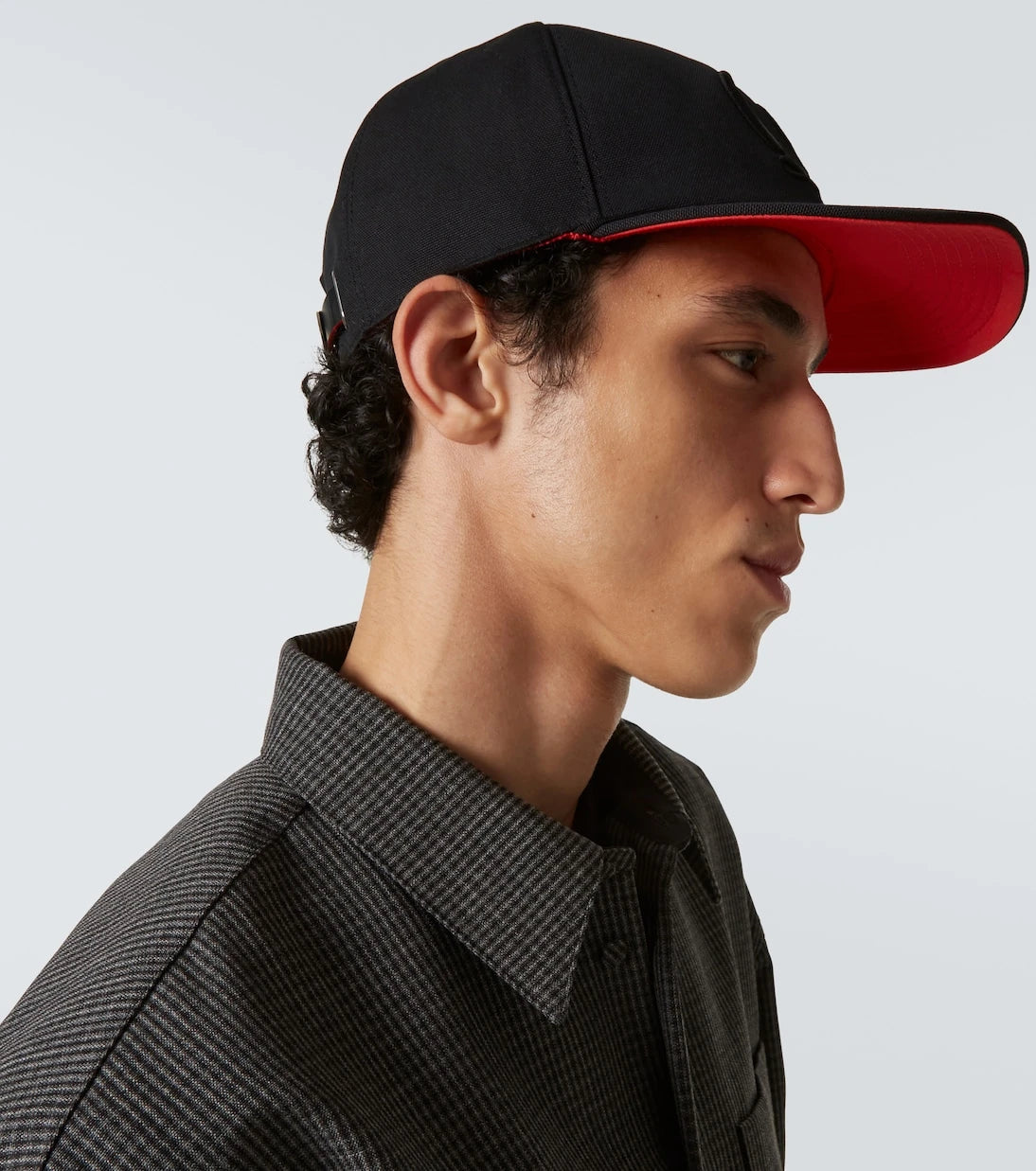 Christian Louboutin - Mooncrest cotton canvas baseball cap