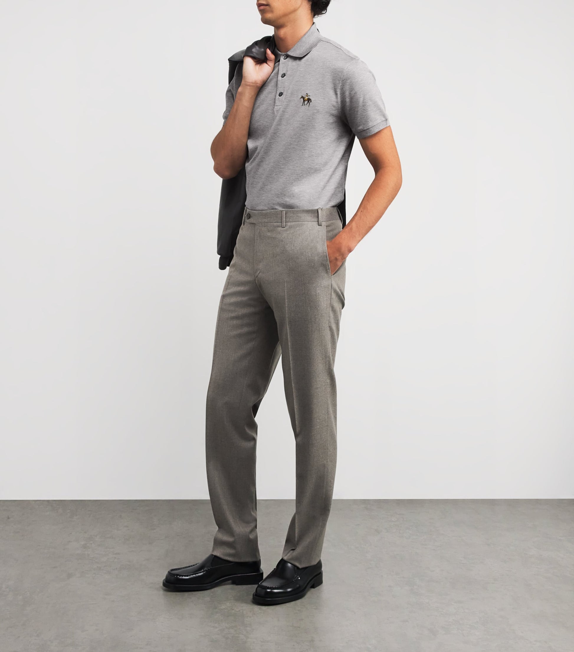 Cotton Logo Polo Shirt