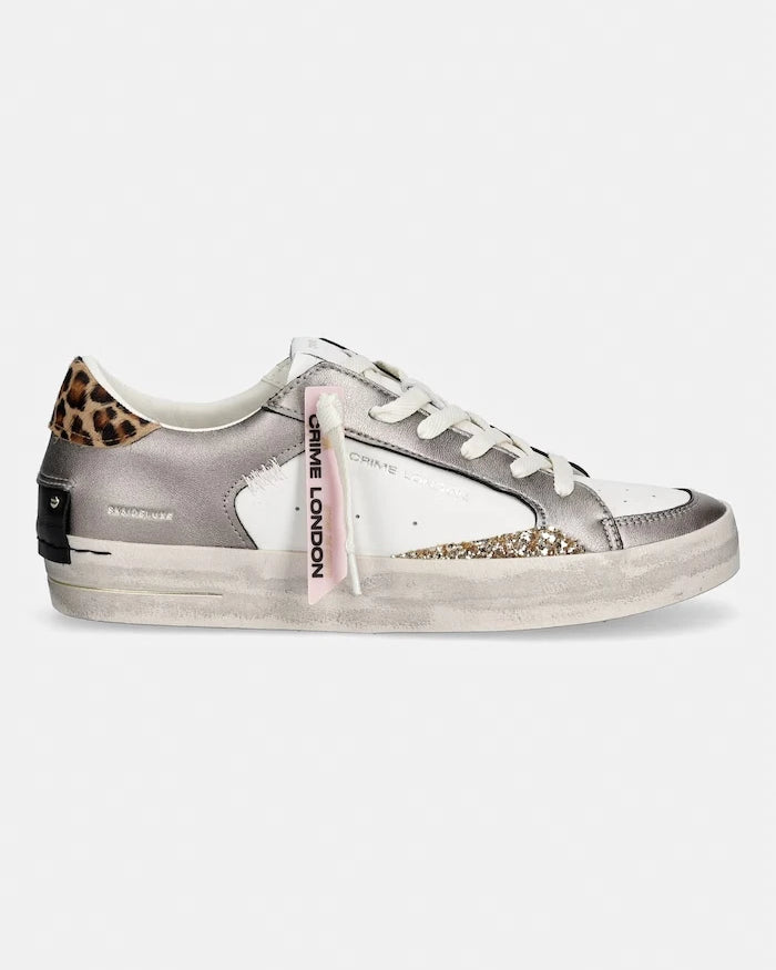 Crime London SK8 DELUXE kadın deri sneaker