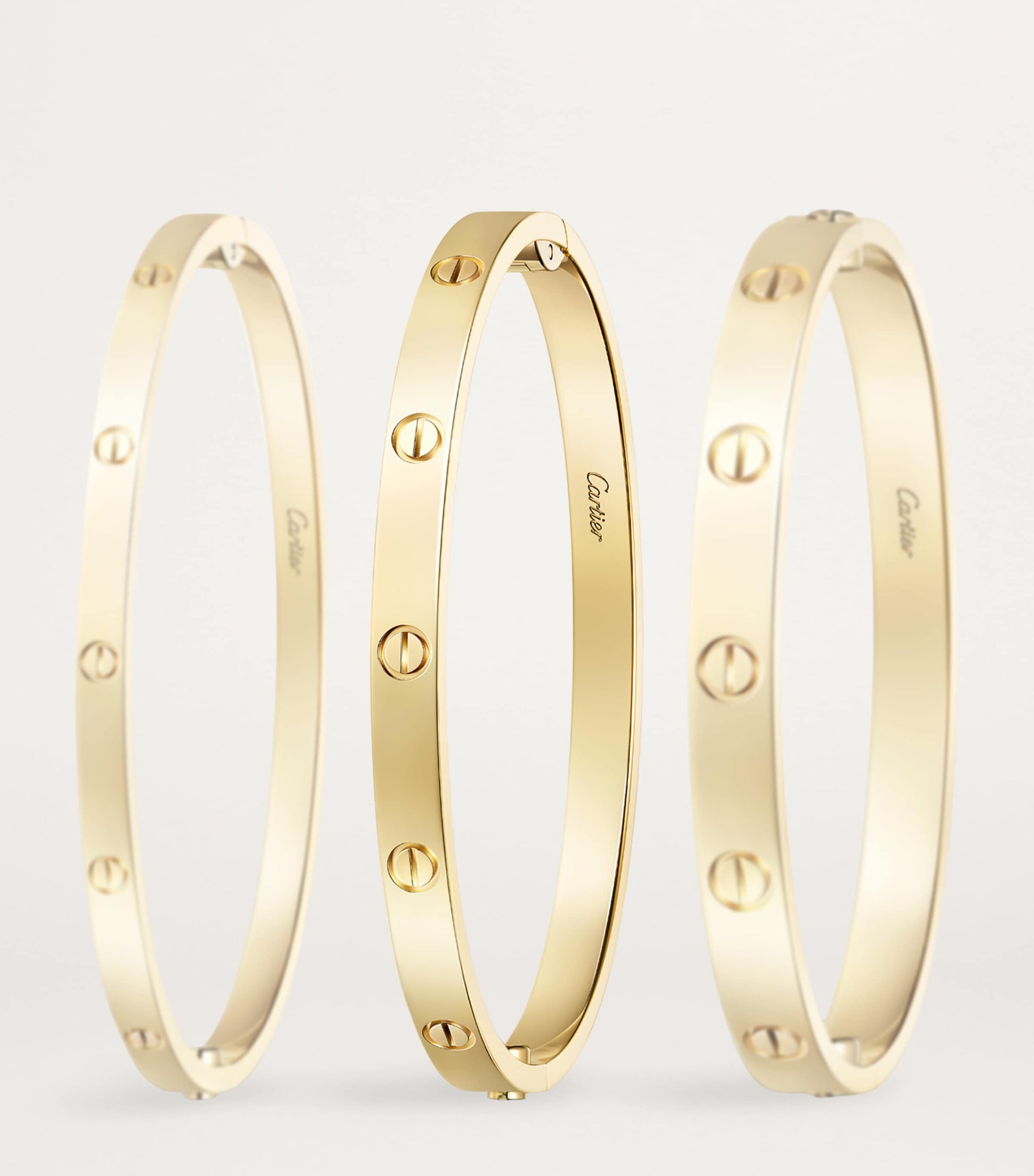 LOVE Medium Yellow Gold Bracelet