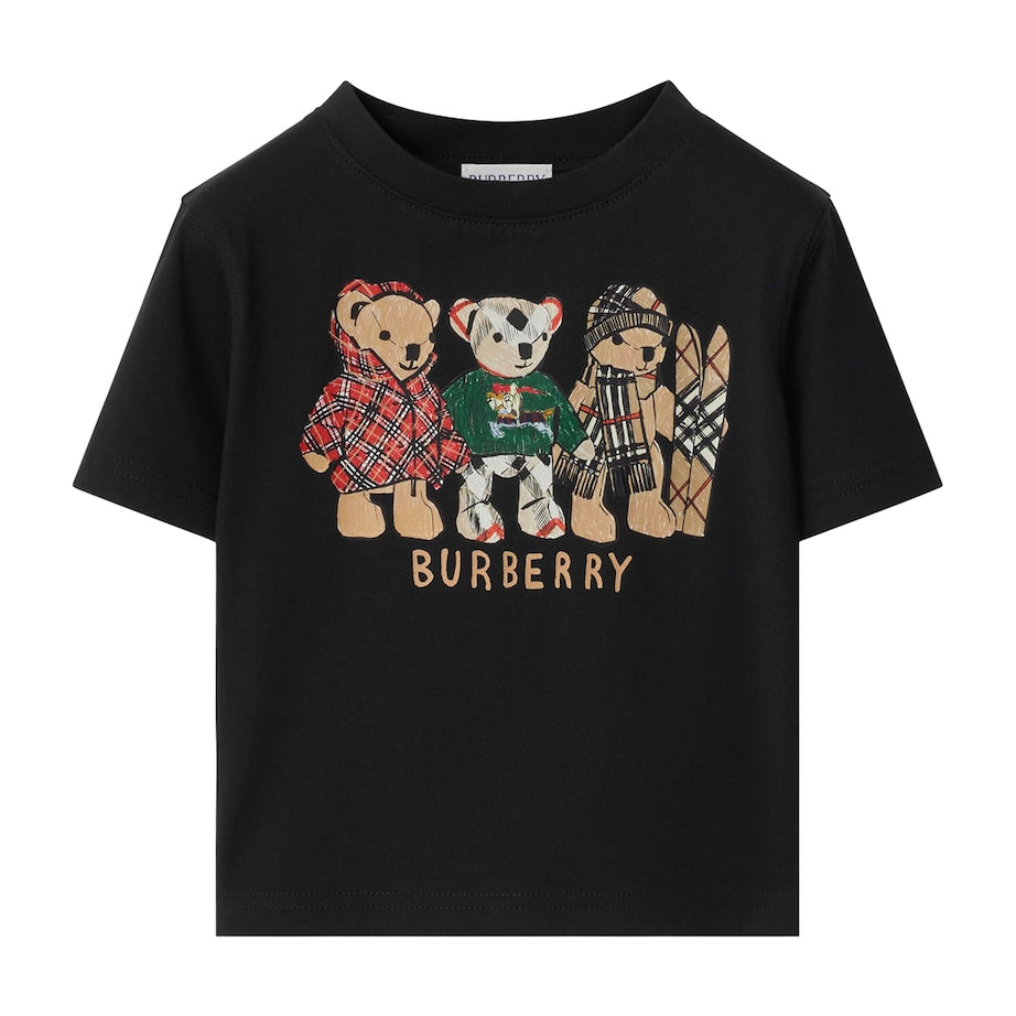 Burberry Kids Cotton Thomas Bear and Friends T-Shirt (6-36 Months)