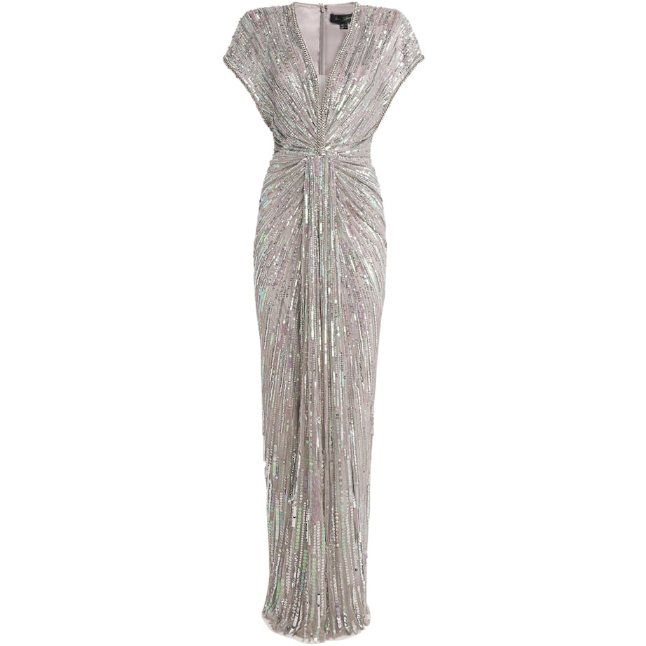 Sequinned Zola Gown