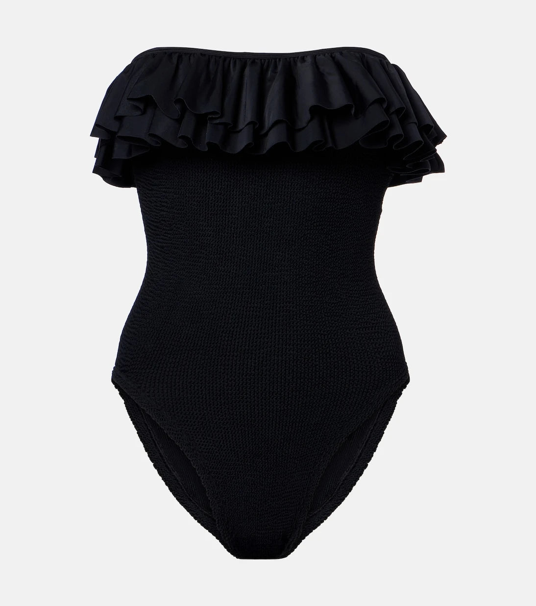 Hunza G - Eloise ruffled swimsuit