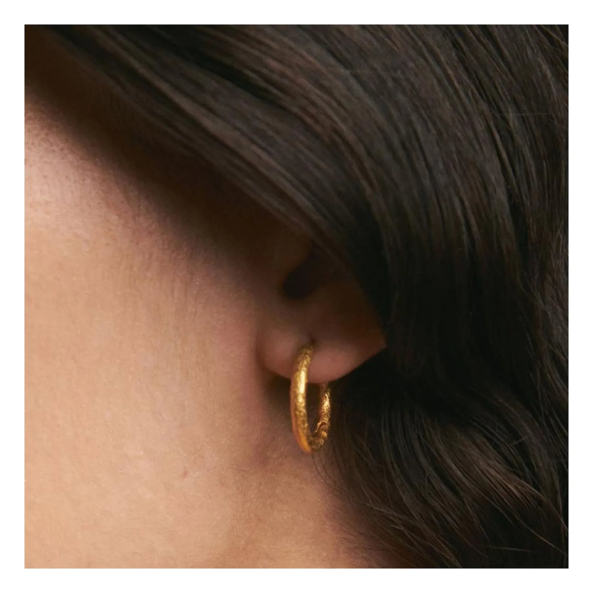 Alhaja - Creoles Flamenco M | Gold
