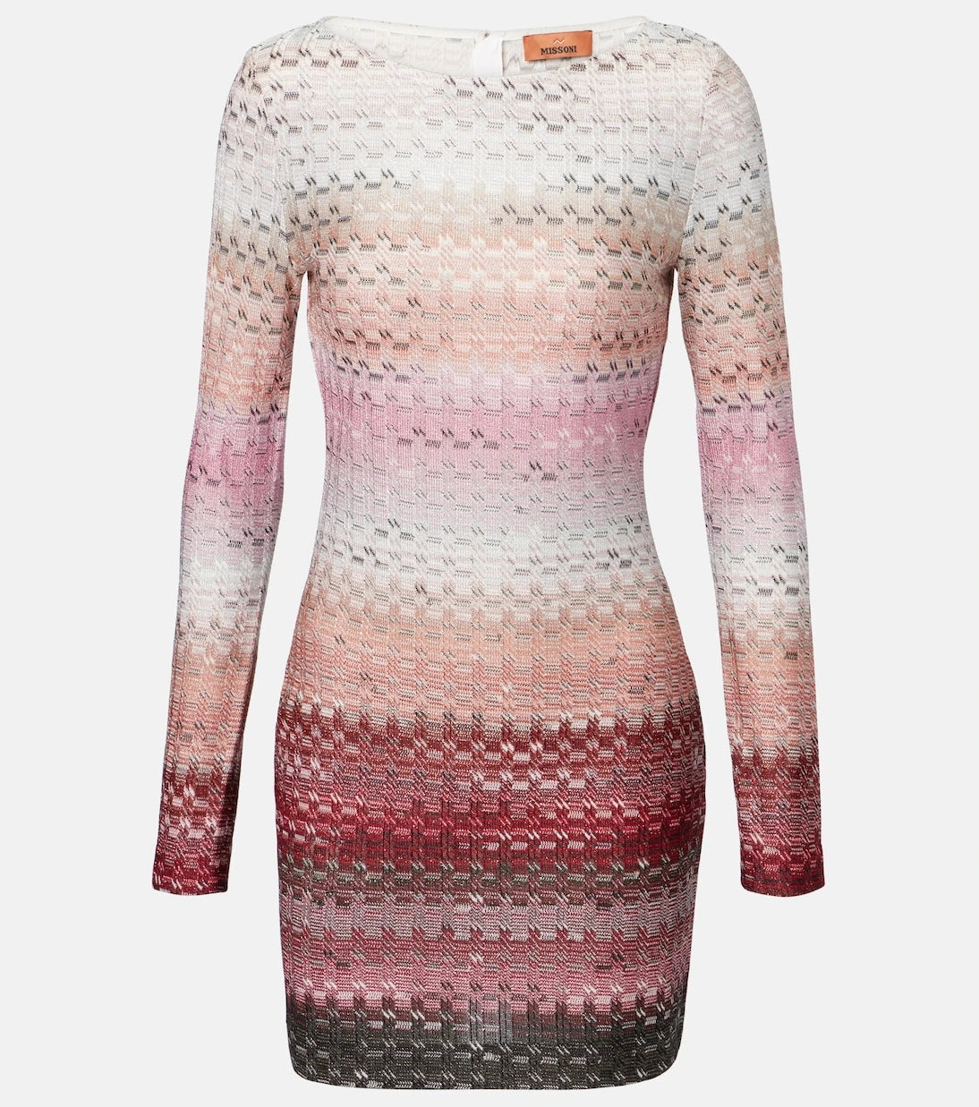Missoni - Zigzag lamé minidress