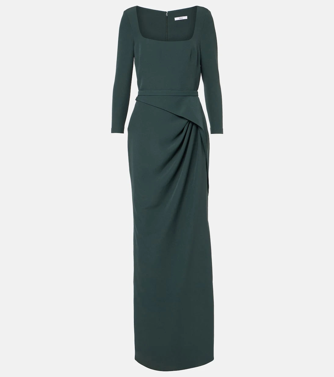 Safiyaa - Mahir draped crêpe gown