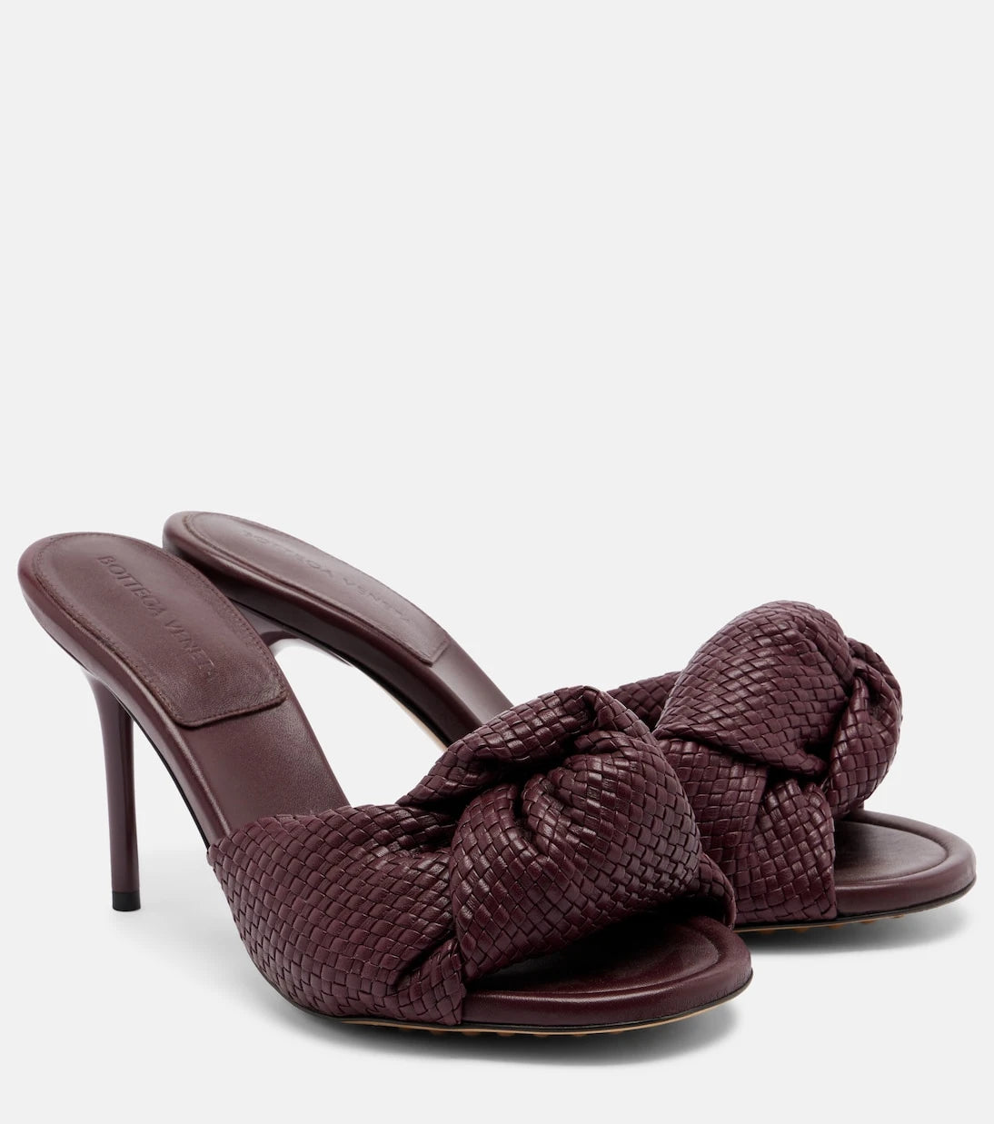 Bottega Veneta - Cherry Intreccio leather sandals