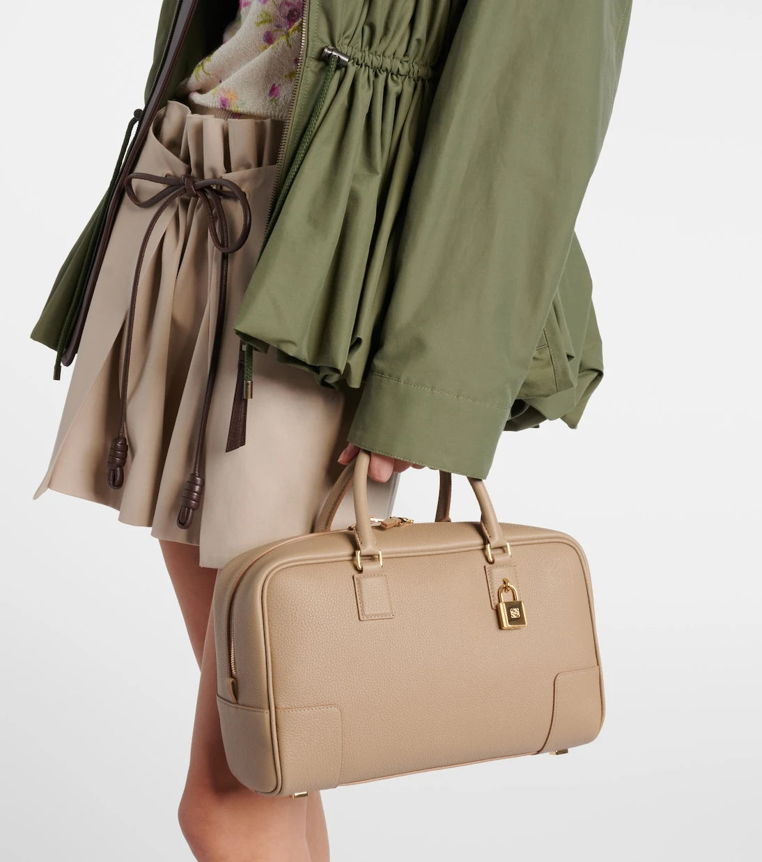 Loewe - Amazona 28 leather tote bag