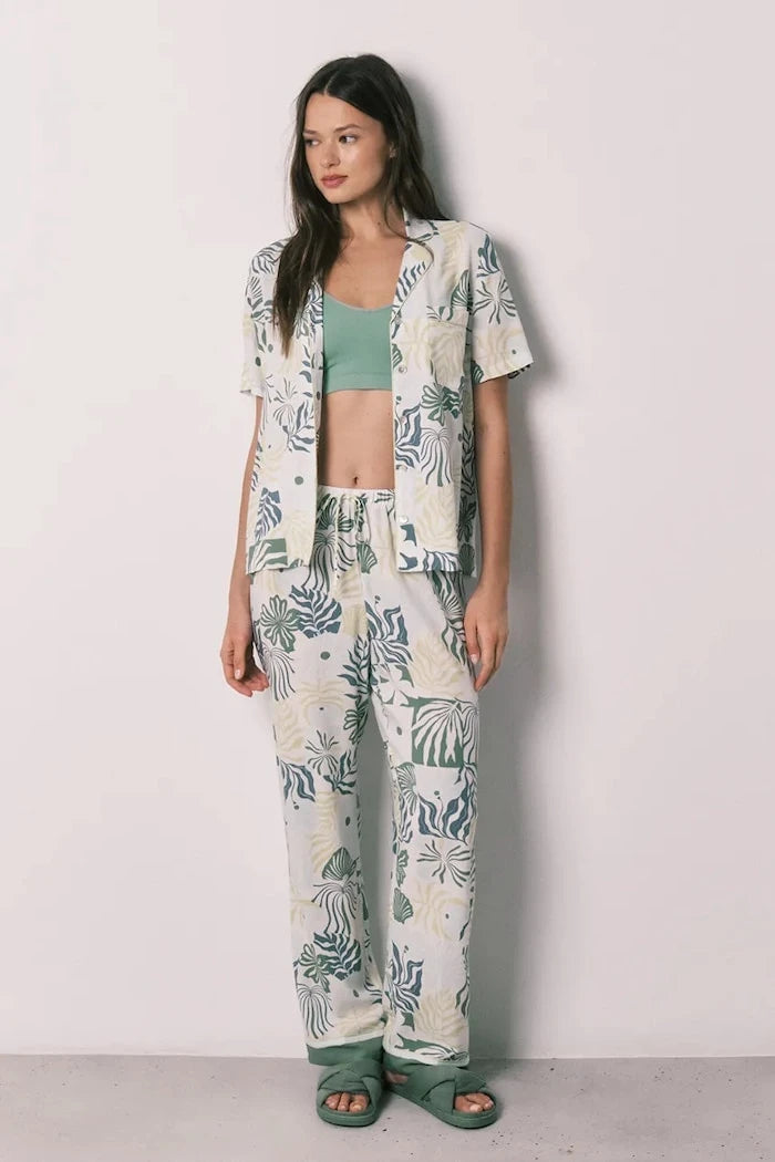 women'secret iki parçalı kadın viskon pijama