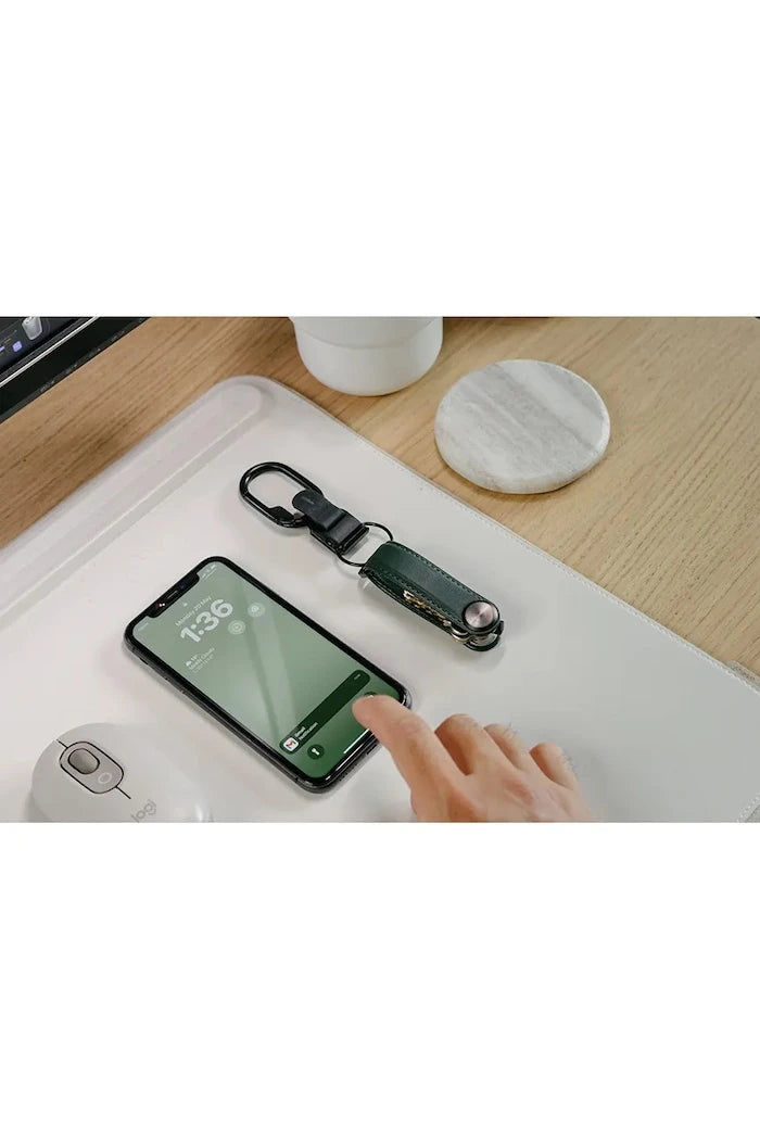 Orbitkey органайзер за ключове от естествена кожа