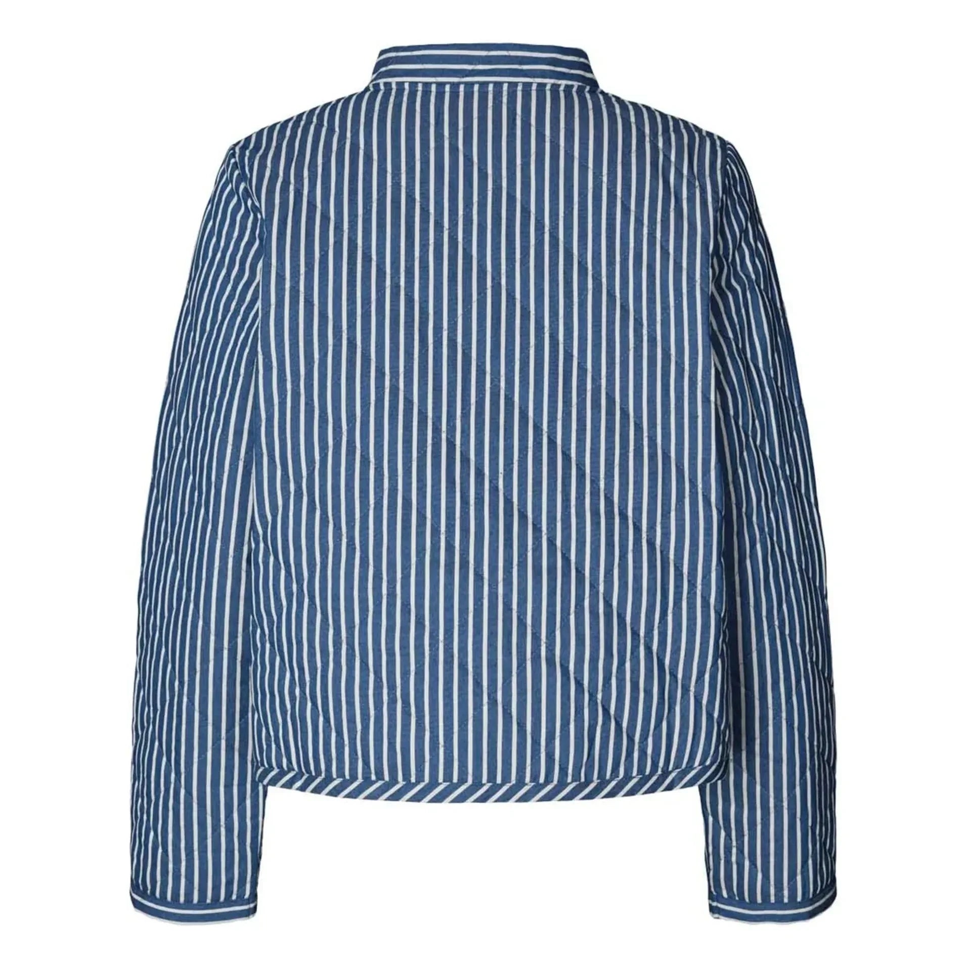 Lollys Laundry - Emilia Stripes Jacket | Blue