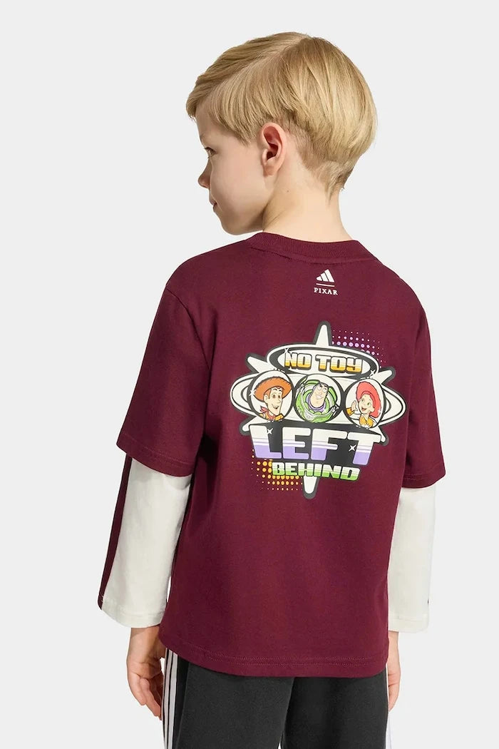 adidas çocuklar için uzun kollu pamuklu bluz PIXAR TOY STORY
