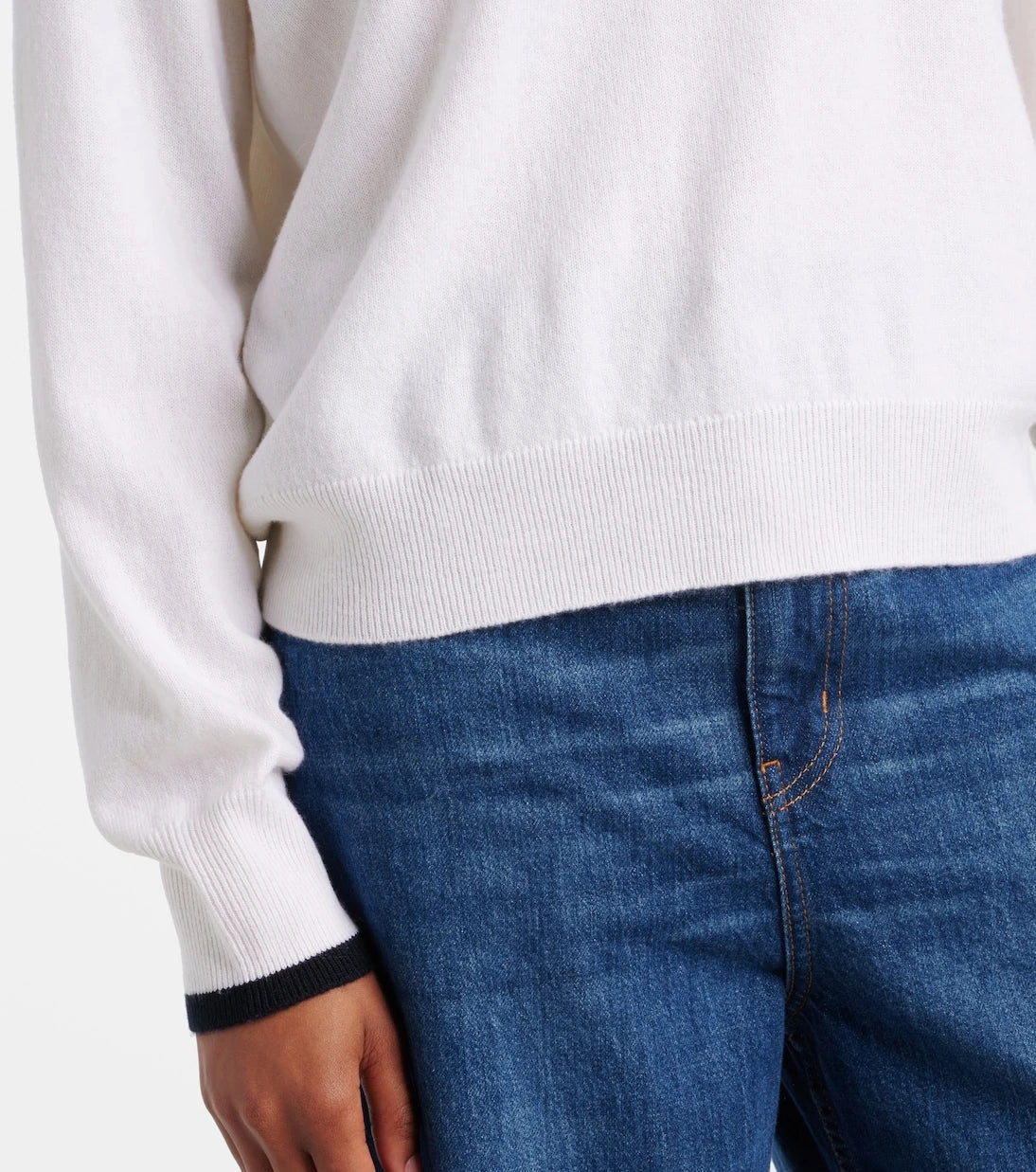 Jardin des Orangers - Cashmere polo sweater
