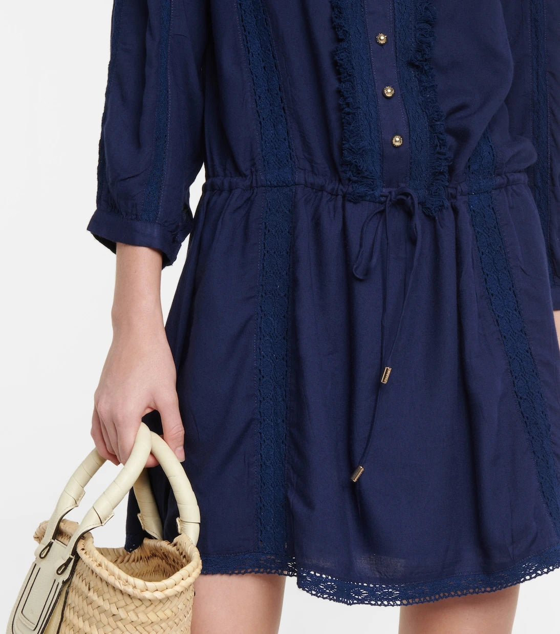 Melissa Odabash - Scarlett lace-trimmed minidress