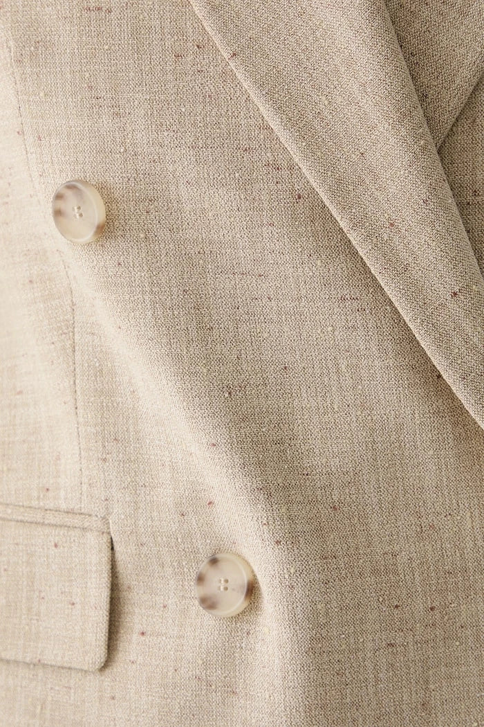 BOSS kadın viskonlu çift düğmeli blazer Jaleto9