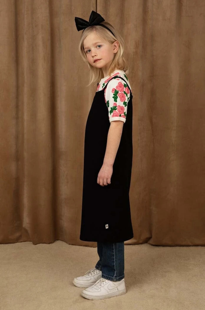 Детска памучна рокля Mini Rodini