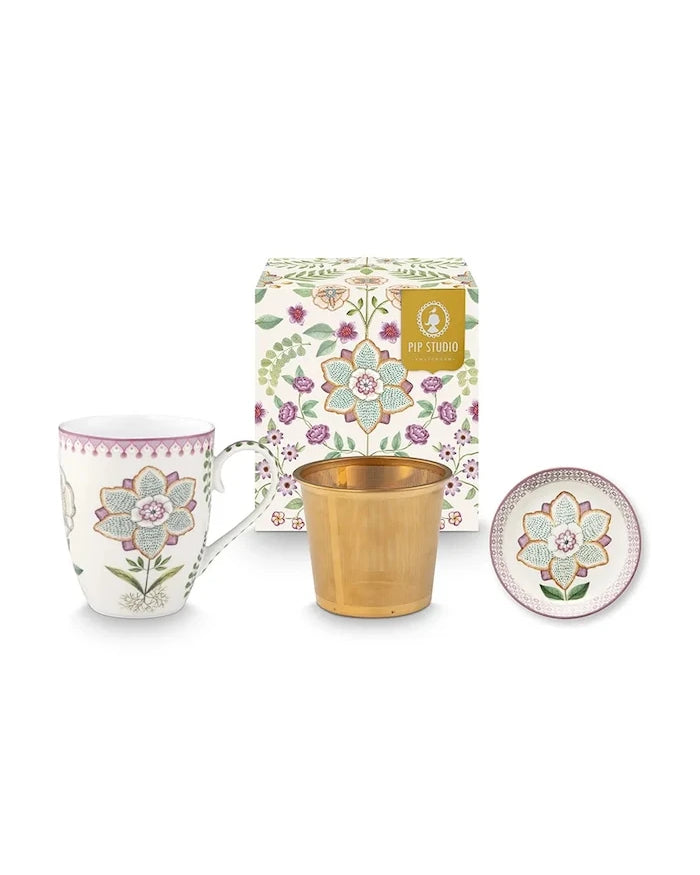Pip Studio sırlı porselenden çay bardağı 365 ml