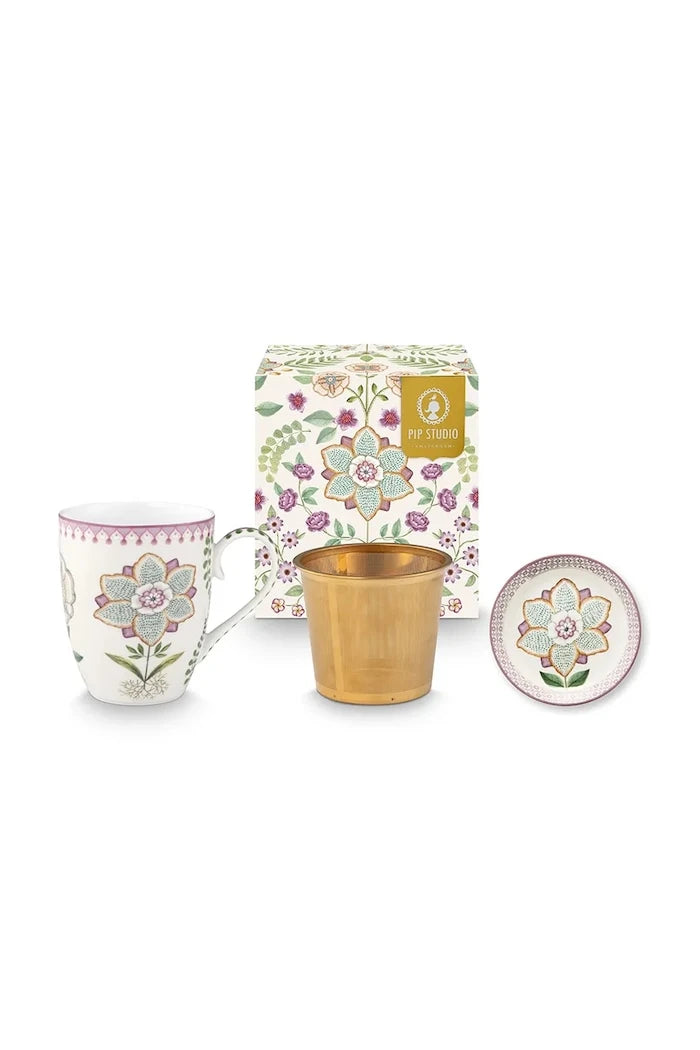 Pip Studio sırlı porselenden çay bardağı 365 ml