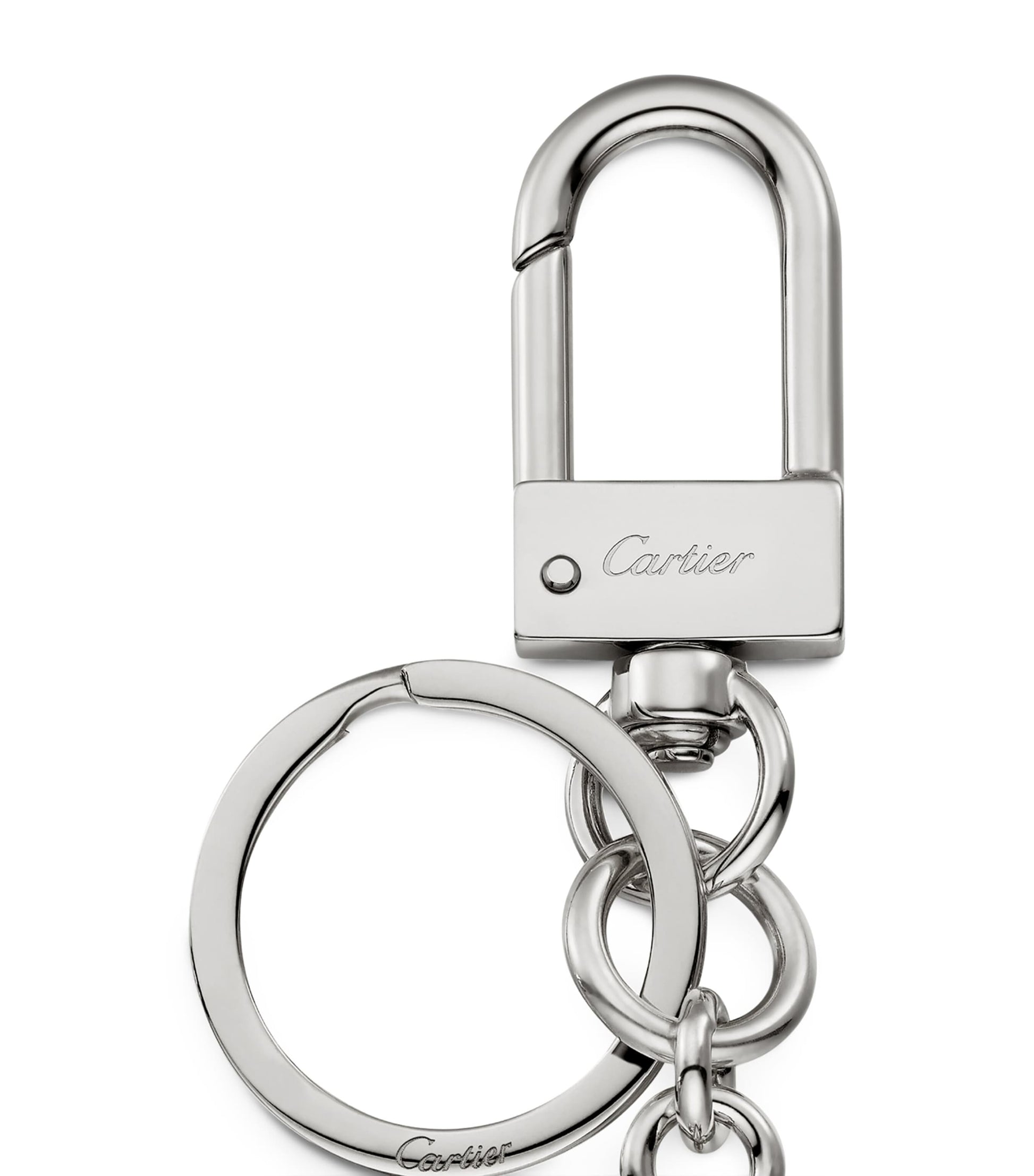 Blue Double C de Cartier Keyring