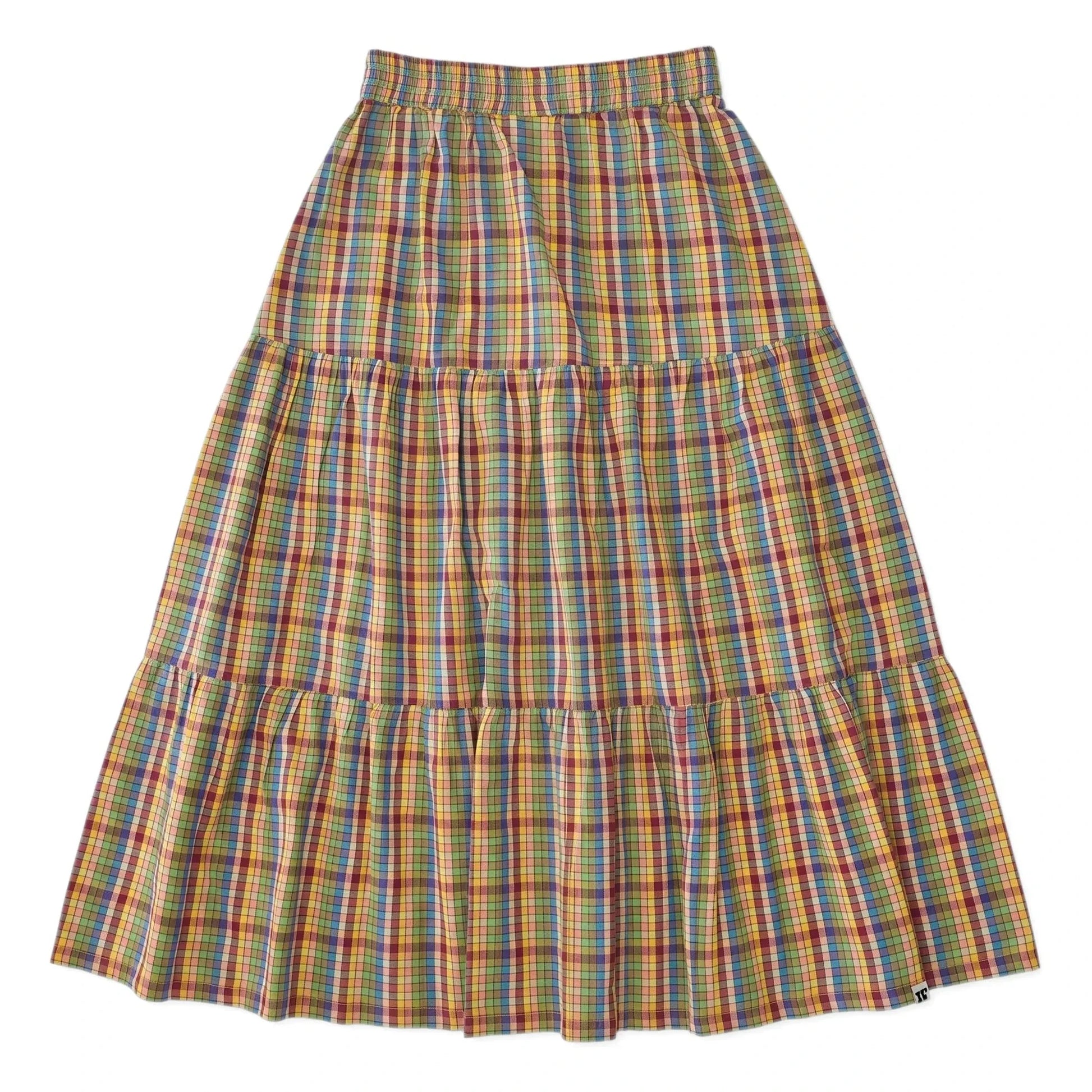 Hundred Pieces - Rosa Carreaux skirt | Green