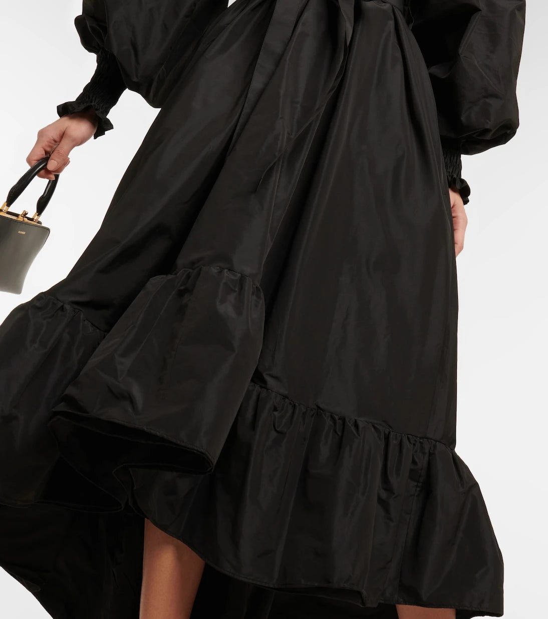Patou - Off-shoulder faille maxi dress