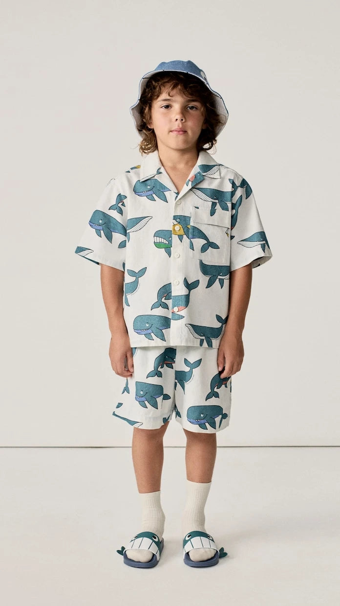 Stella McCartney Kids - قميص قطني مطبوع