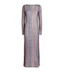Missoni Multi Sequin-Embellished Sheer Maxi Dress