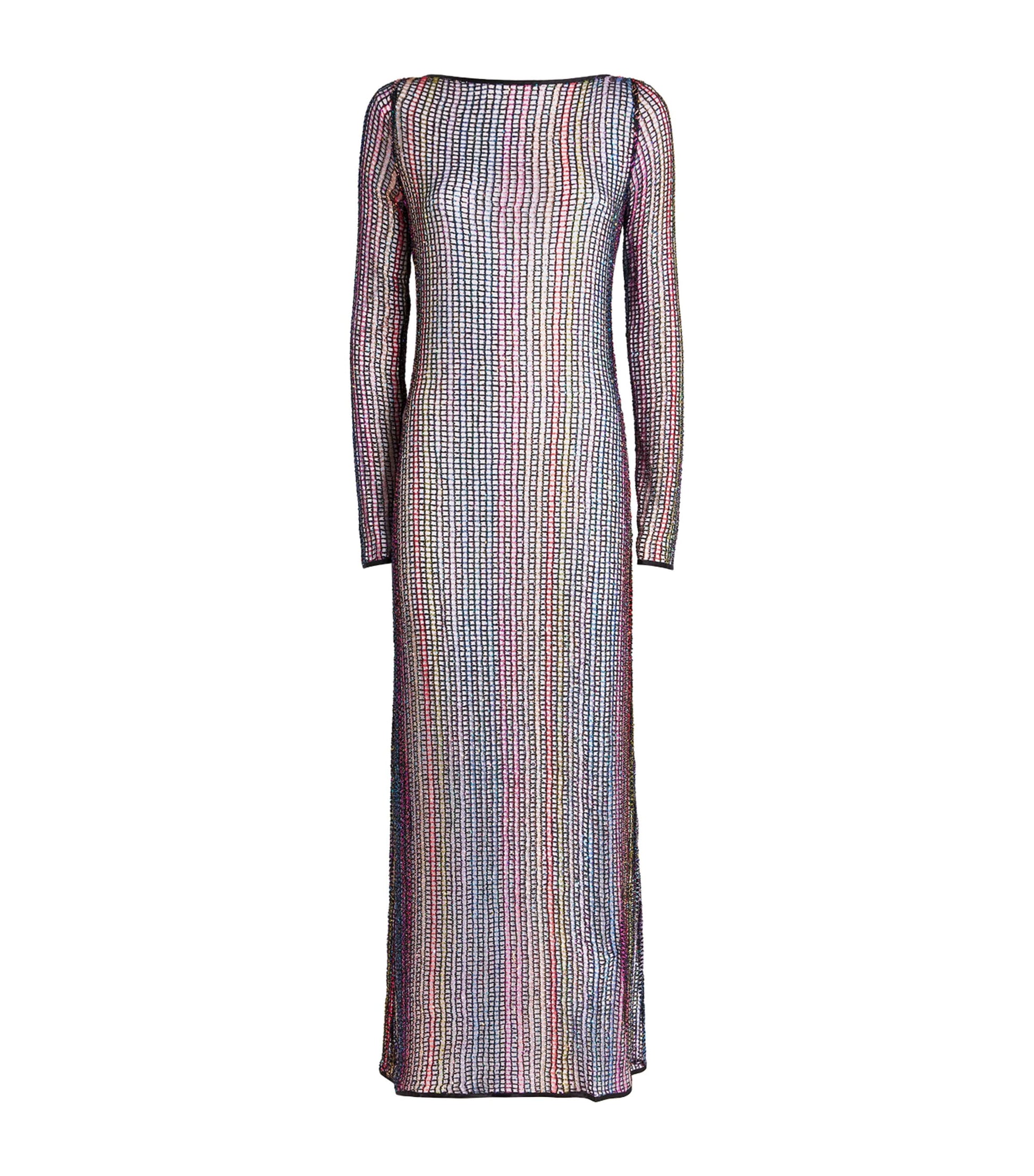 Missoni Multi Sequin-Embellished Sheer Maxi Dress