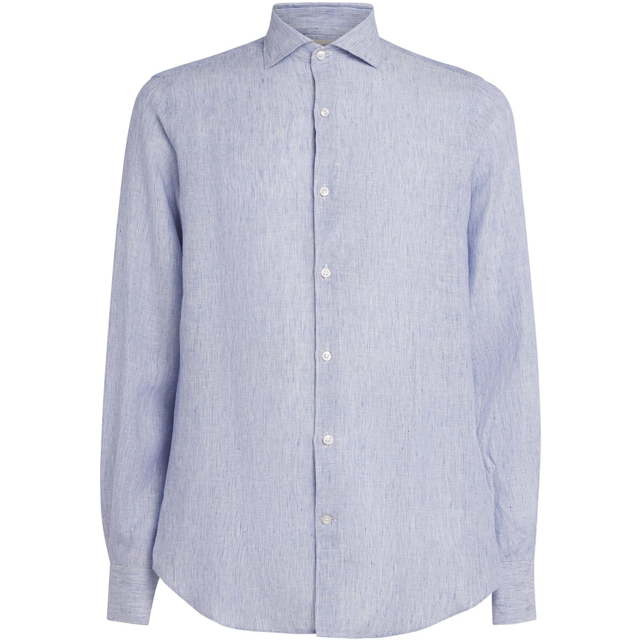 Paul & Shark Linen Stripe Shirt