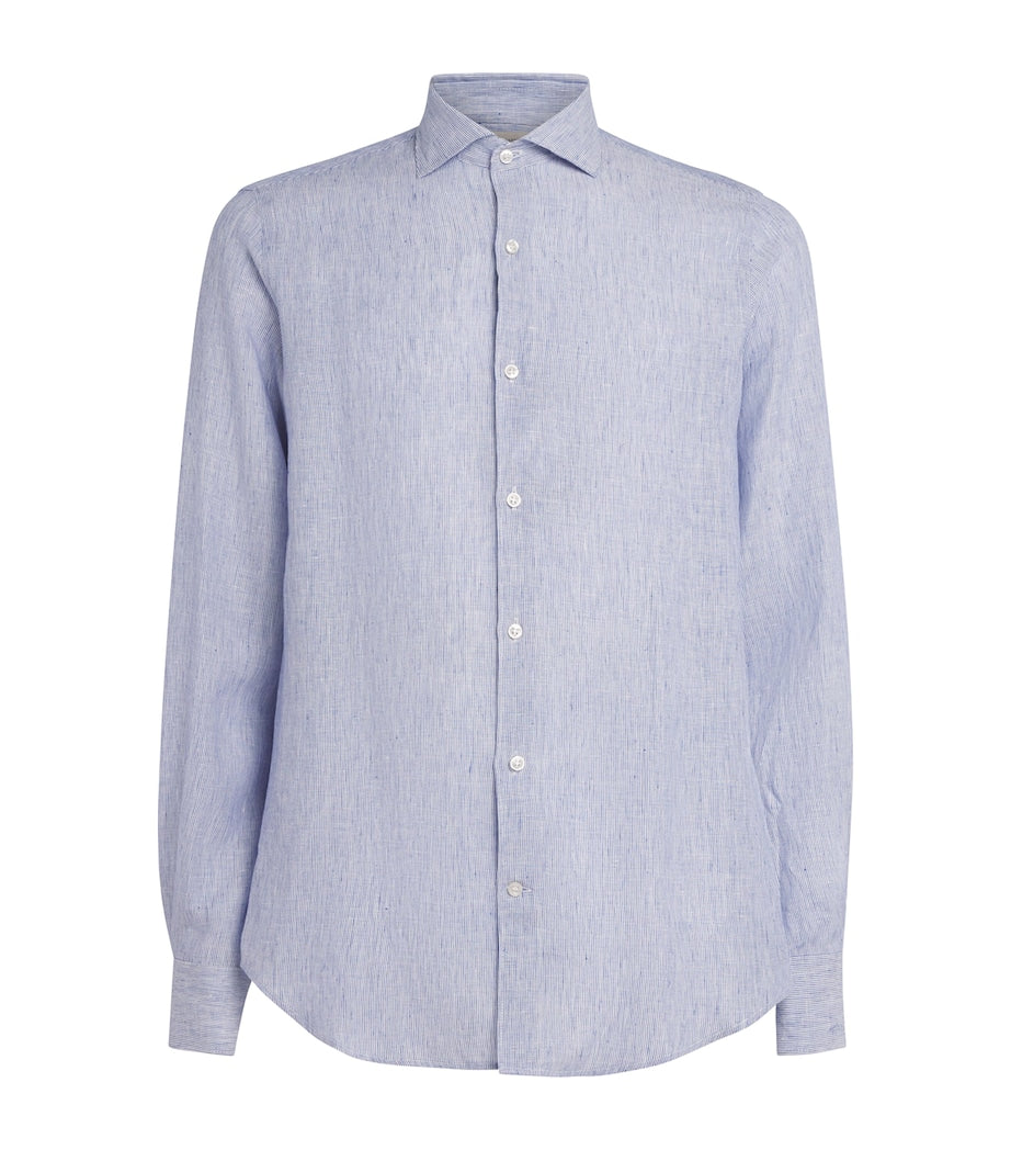 Paul & Shark Linen Stripe Shirt