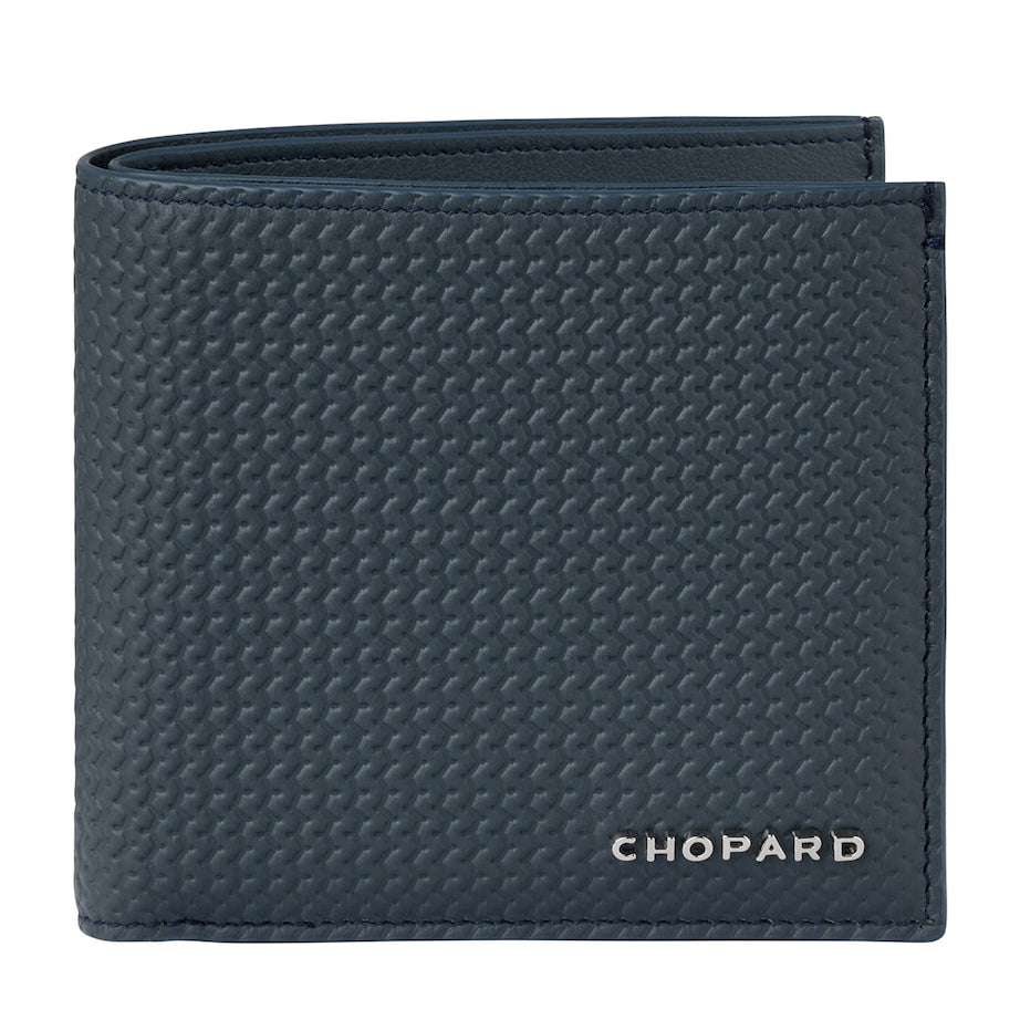 Small Leather Racing Bifold Wallet