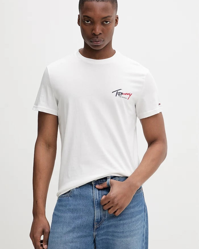 Tommy Jeans Erkek Pamuk Tişört