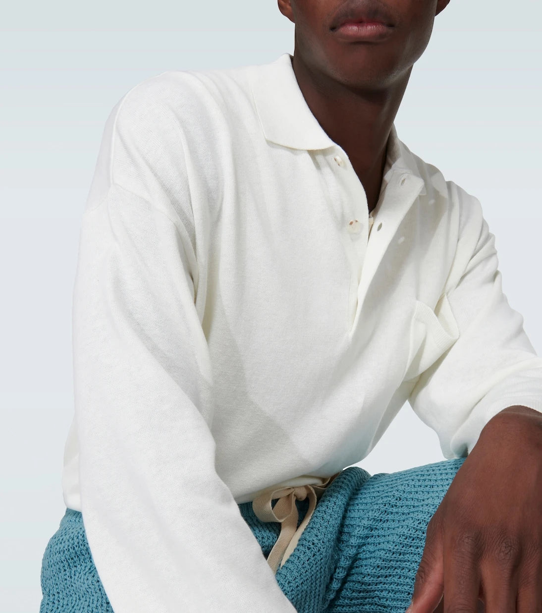Commas - Oversized polo sweater