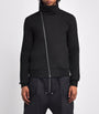 Cotton Jersey Bauhaus Cardigan BLACK