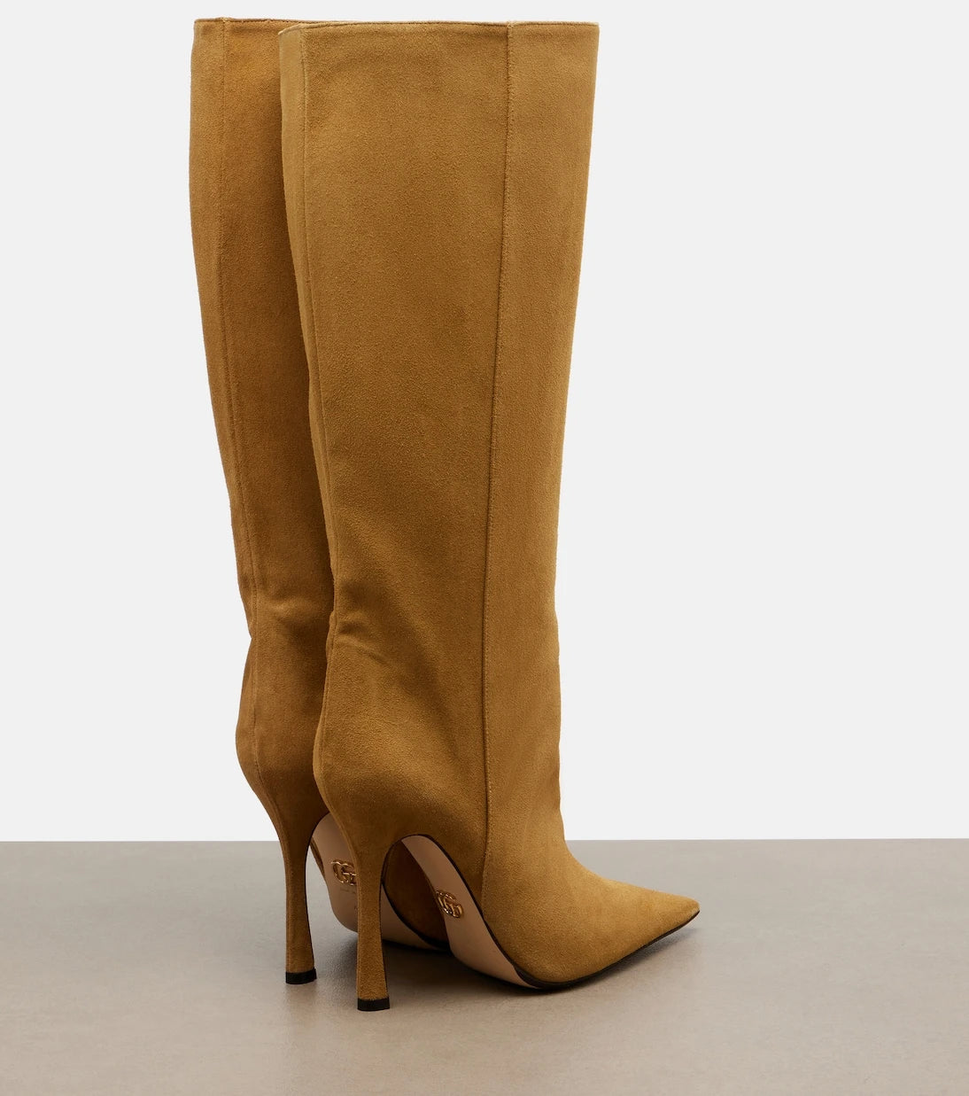 Gucci - Naomi suede knee-high boots