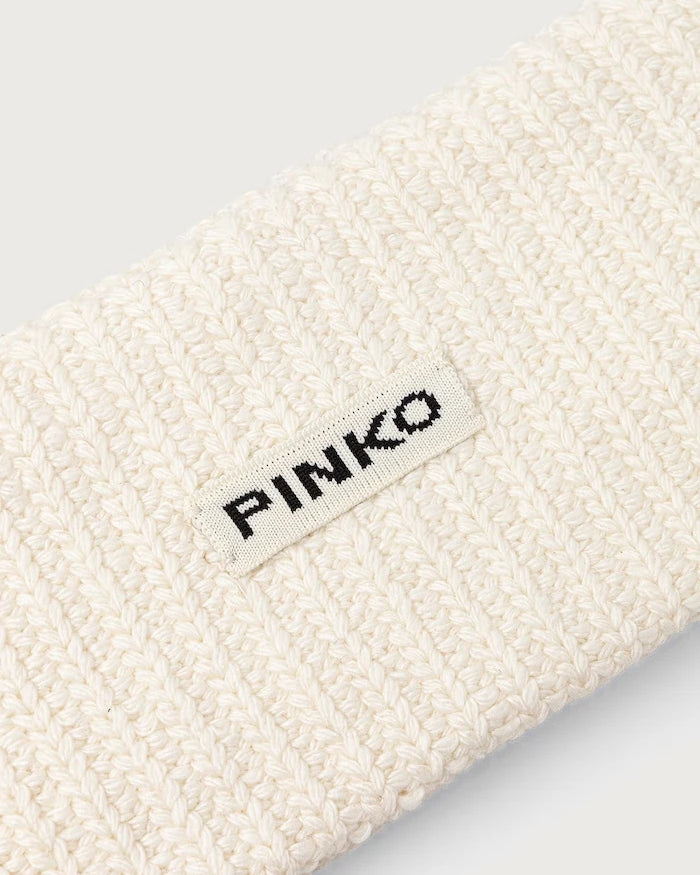 Pinko yünlü kadın saç bandı
