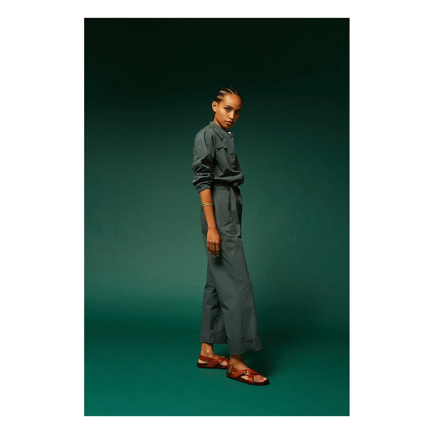 Soeur - Mexico Leather Sandals  | Cognac