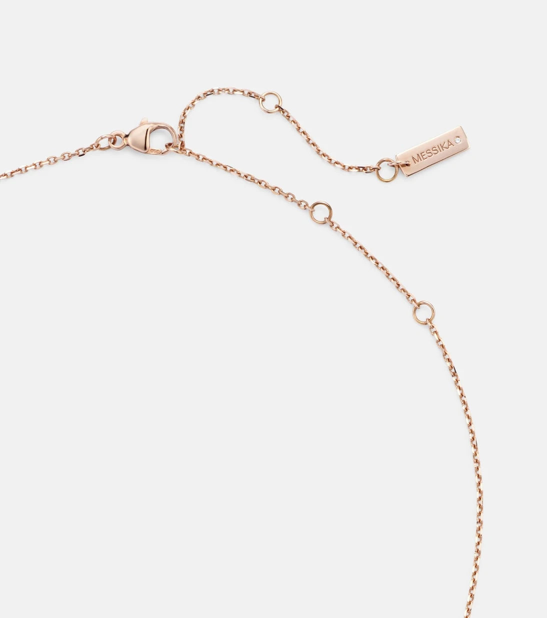 Messika - Baby Move 18kt rose gold necklace with diamonds
