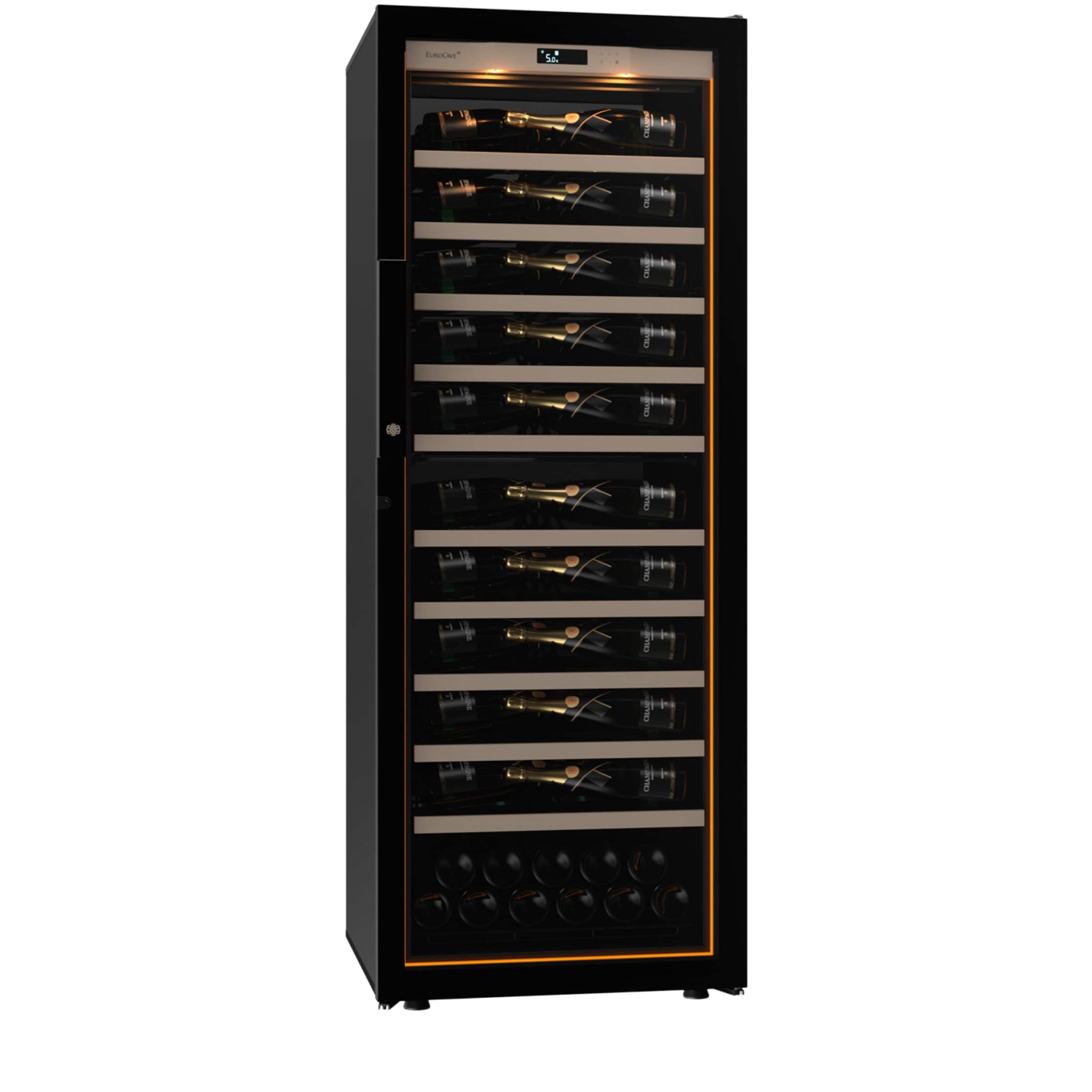 Large Single-Temperature Champagne Cabinet